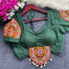 Ruhi Designer Heavy Embroidery+Hand Mirror Work Blouse Online Wholesale
